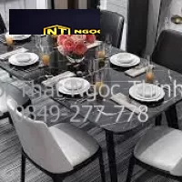 Xưởng Nội Thất Ngọc Thịnh - Bàn ăn đá hoa cương BAGD04